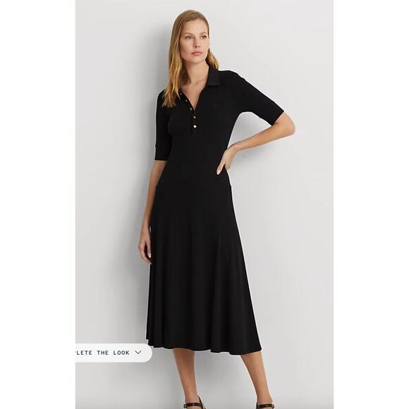 Lauren Ralph Lauren Dresses & Skirts - Lauren Ralph Lauren Cotton-Blend Polo Dress